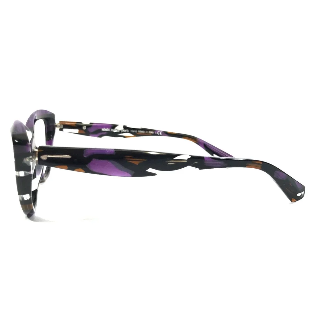 Alain Mikli Eyeglasses Frames Cataline A03117 005 Purple Stained Glass 55-15-140